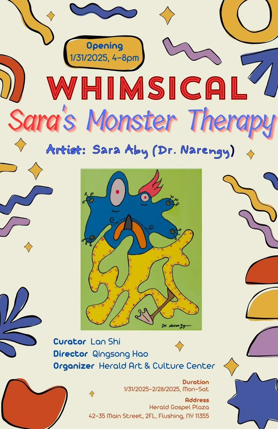 Whimsical: Sara's Monster Therapy